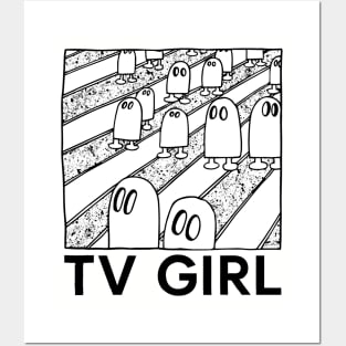 tv girl • • Original Fan Art Design Posters and Art